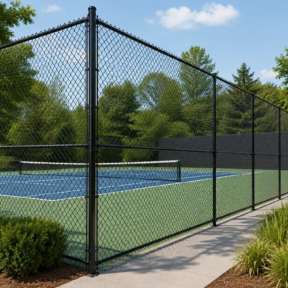 Tennis Court Chain Link Fencing